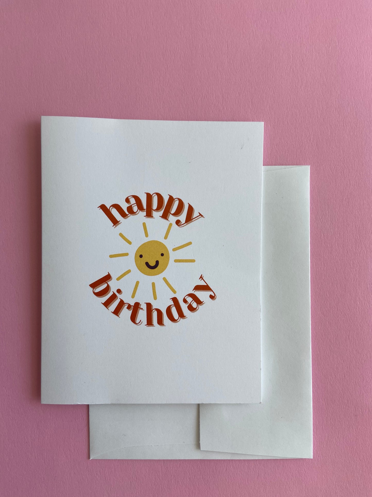 Sunny Happy Birthday Card